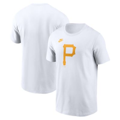 Men's MLB Nike Pittsburgh Pirates Cooperstown Collection Logo T-Shirt, White, 2XL 30