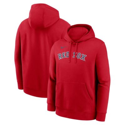 Men's Boston Red Sox MLB Nike Boston Sox Dri-Fit Club Hoodie