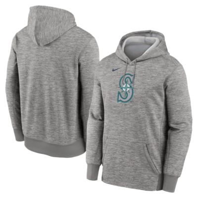 Men's MLB Nike Seattle Mariners Primary Logo Therma Hoodie