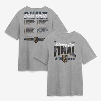 Men's NHL Fanatics Vegas Golden Knights 2026 Stanley Cup Final Roster T-Shirt