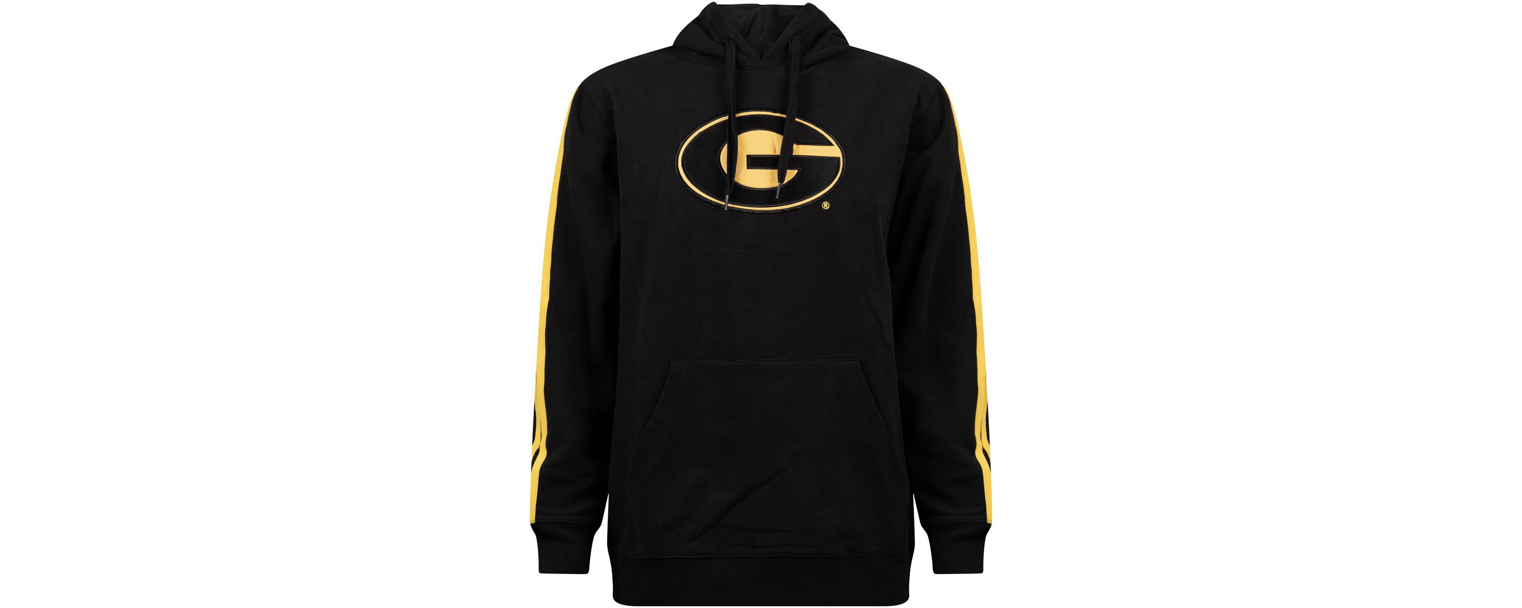 Grambling State Tigers NCAA Grambling Tigers Oversized Stripes Pullover Hoodie