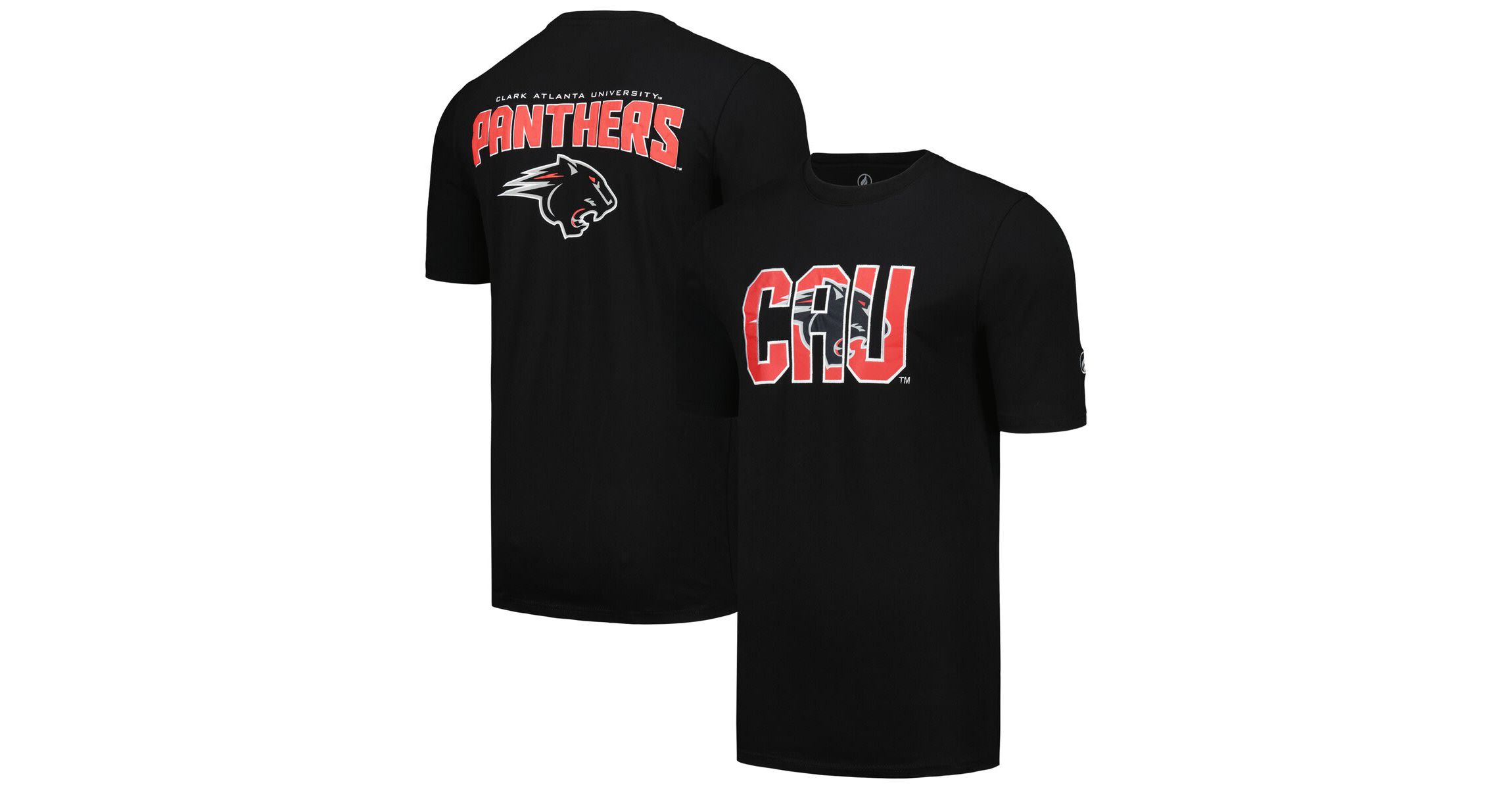 Clark Atlanta Panthers NCAA Clark Atlanta University Panthers Applique T-Shirt