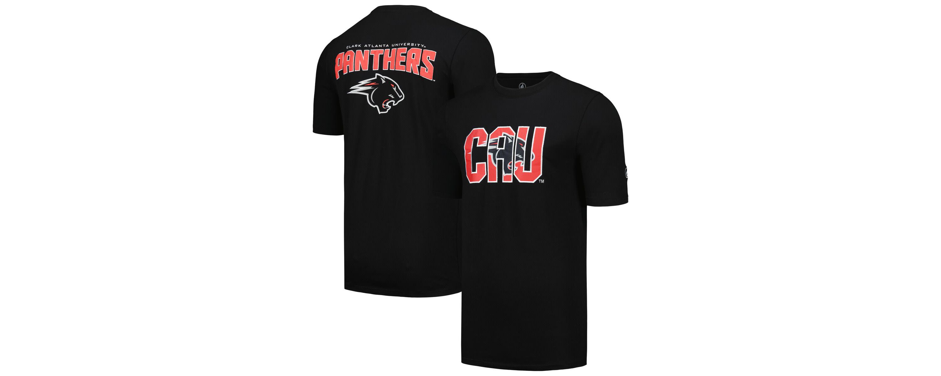 Clark Atlanta Panthers NCAA Clark Atlanta University Panthers Applique T-Shirt