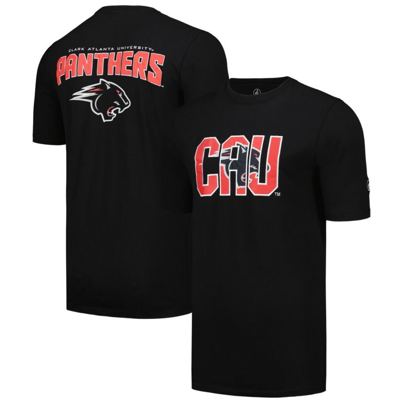Clark Atlanta Panthers NCAA Clark Atlanta University Panthers Applique T-Shirt