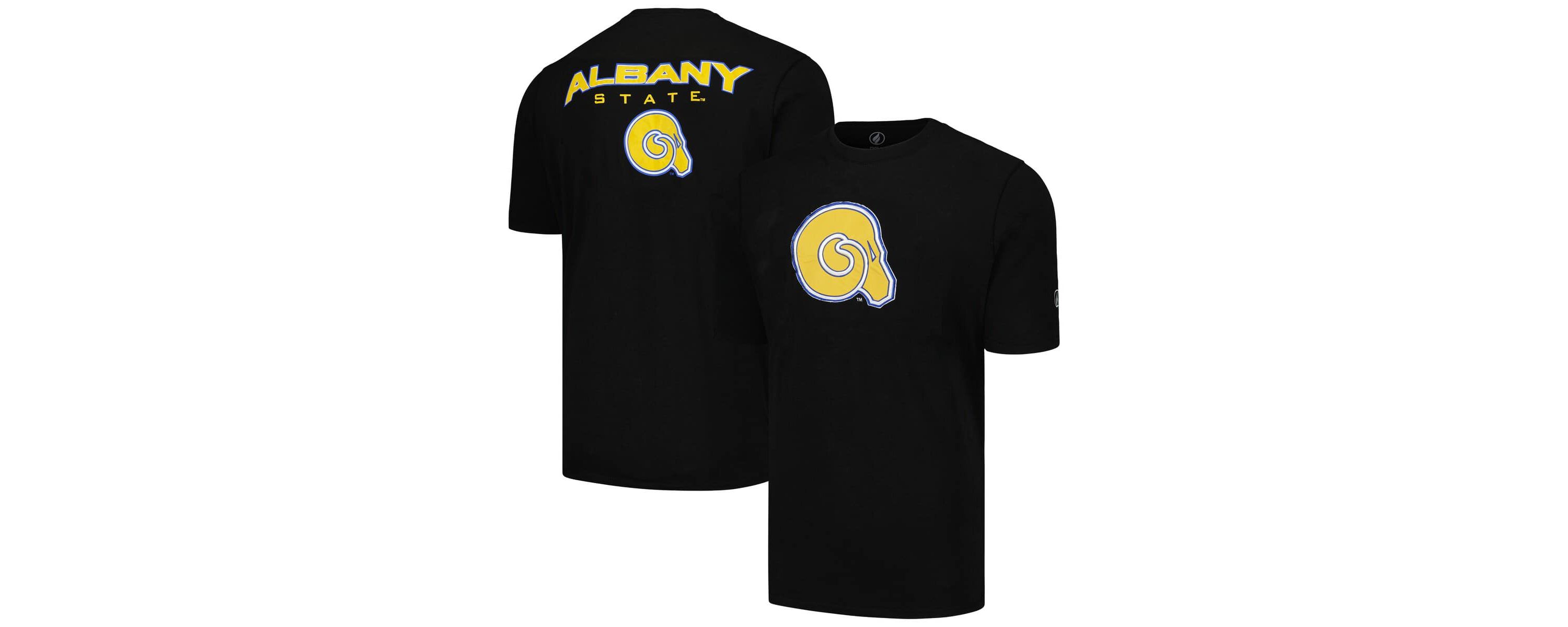 NCAA Albany State Golden Rams Applique T-Shirt