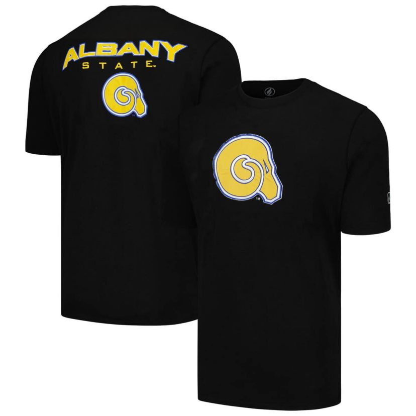 NCAA Albany State Golden Rams Applique T-Shirt
