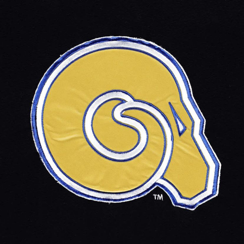 NCAA Albany State Golden Rams Applique T-Shirt