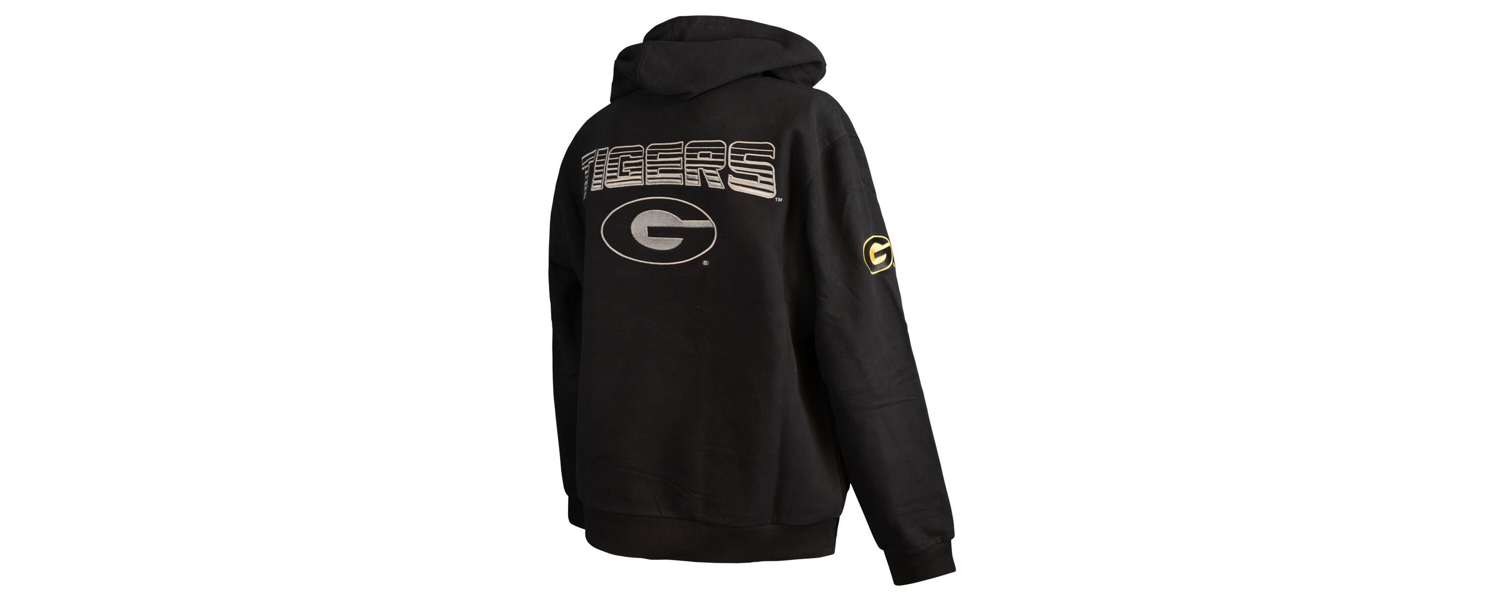 Grambling State Tigers NCAA Grambling Tigers Puff Print Sliced Pullover Hoodie