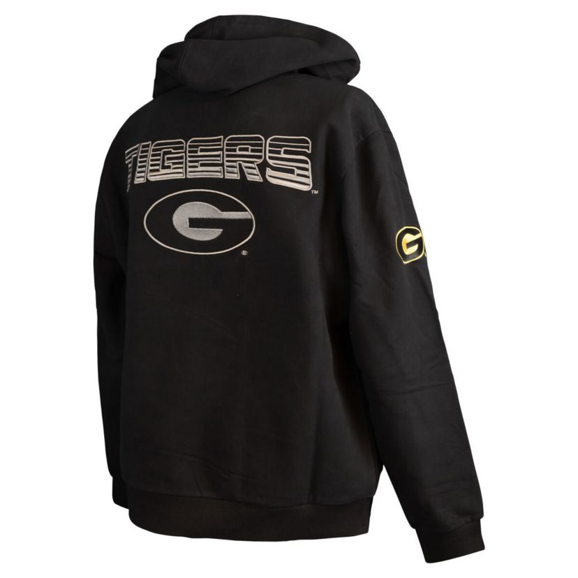 Grambling State Tigers NCAA Grambling Tigers Puff Print Sliced Pullover Hoodie
