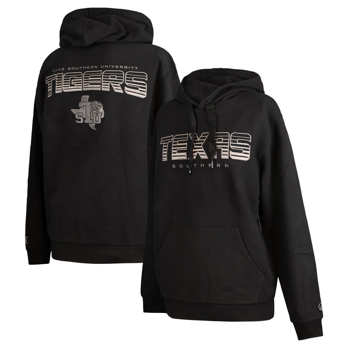 NCAA Texas Southern Tigers Puff Print Sliced Pullover Hoodie