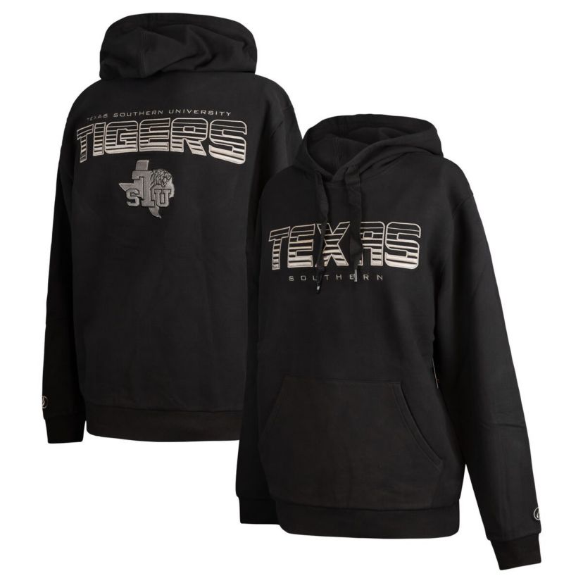 NCAA Texas Southern Tigers Puff Print Sliced Pullover Hoodie