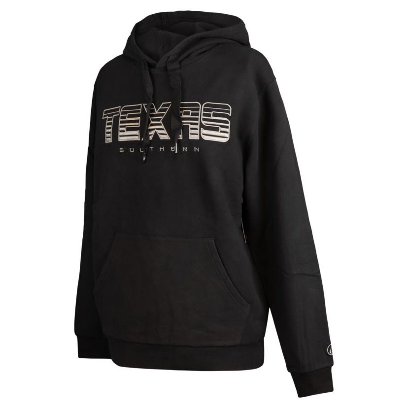NCAA Texas Southern Tigers Puff Print Sliced Pullover Hoodie