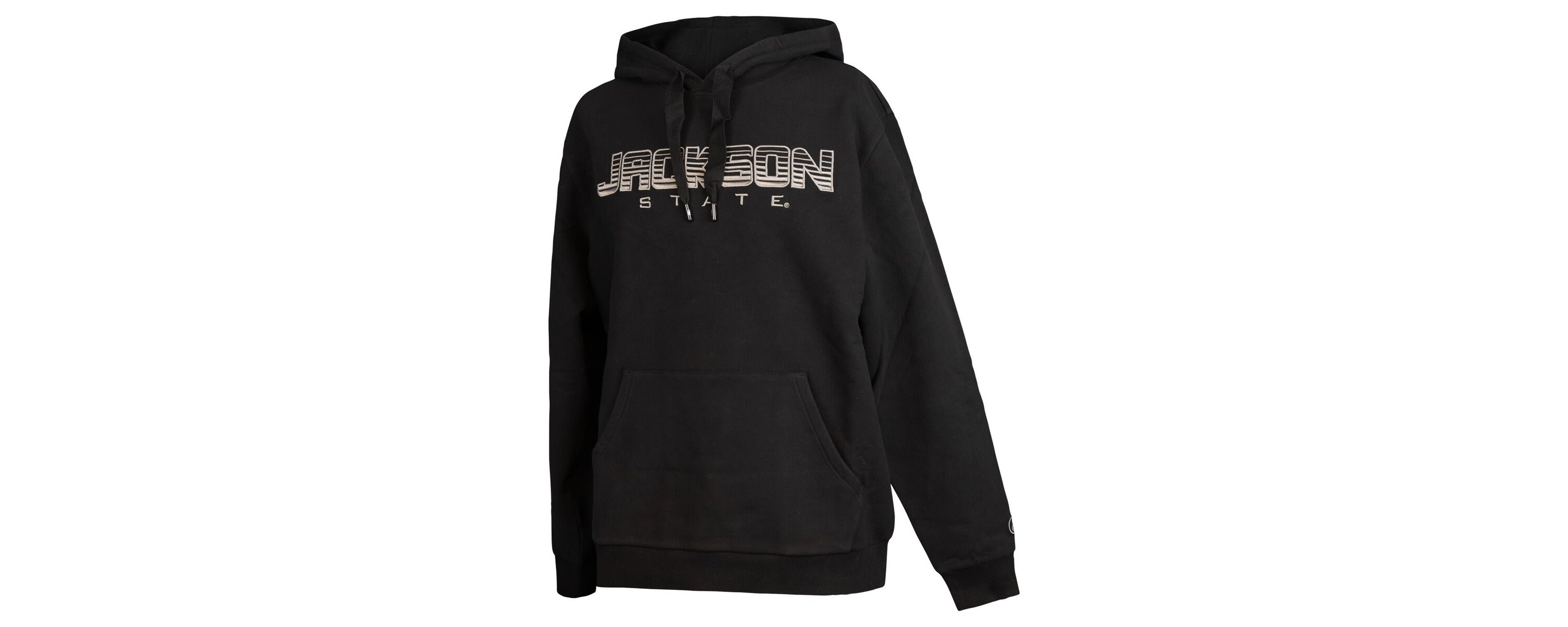 NCAA Jackson State Tigers Puff Print Sliced Pullover Hoodie
