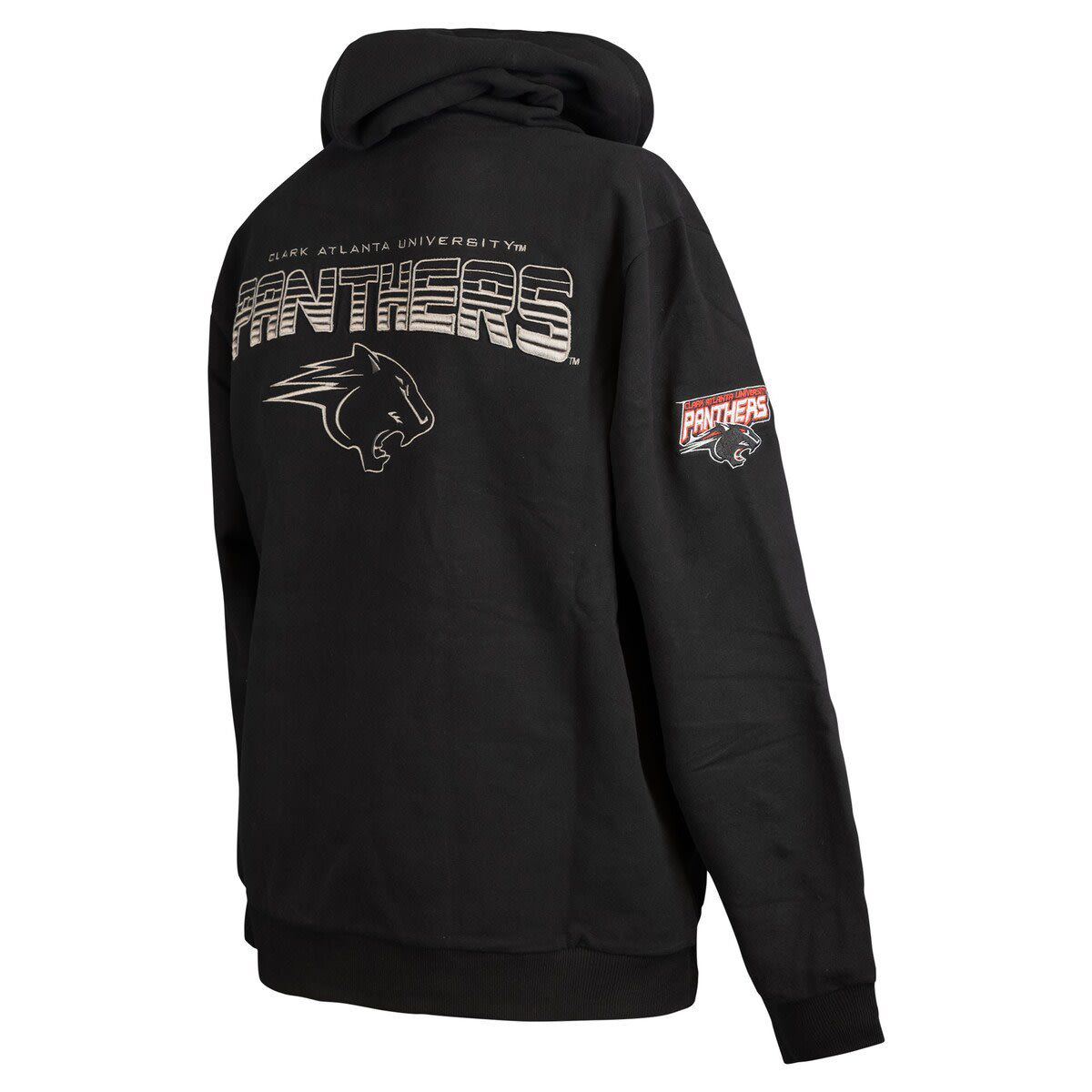 Clark Atlanta Panthers NCAA Clark Atlanta University Panthers Puff Print Sliced Pullover Hoodie