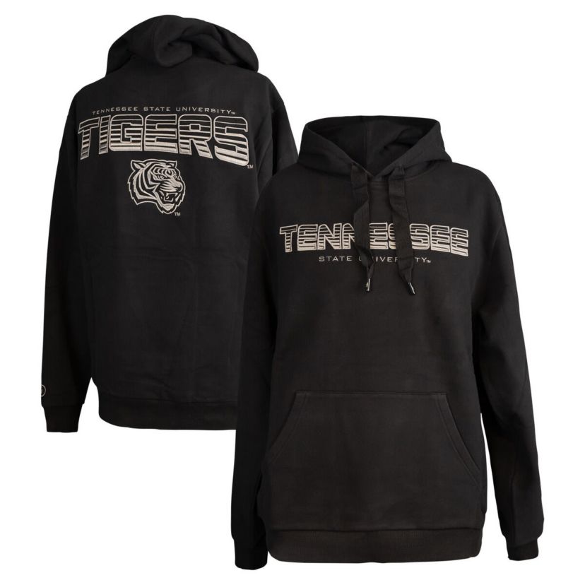 NCAA Tennessee State Tigers Puff Print Sliced Pullover Hoodie