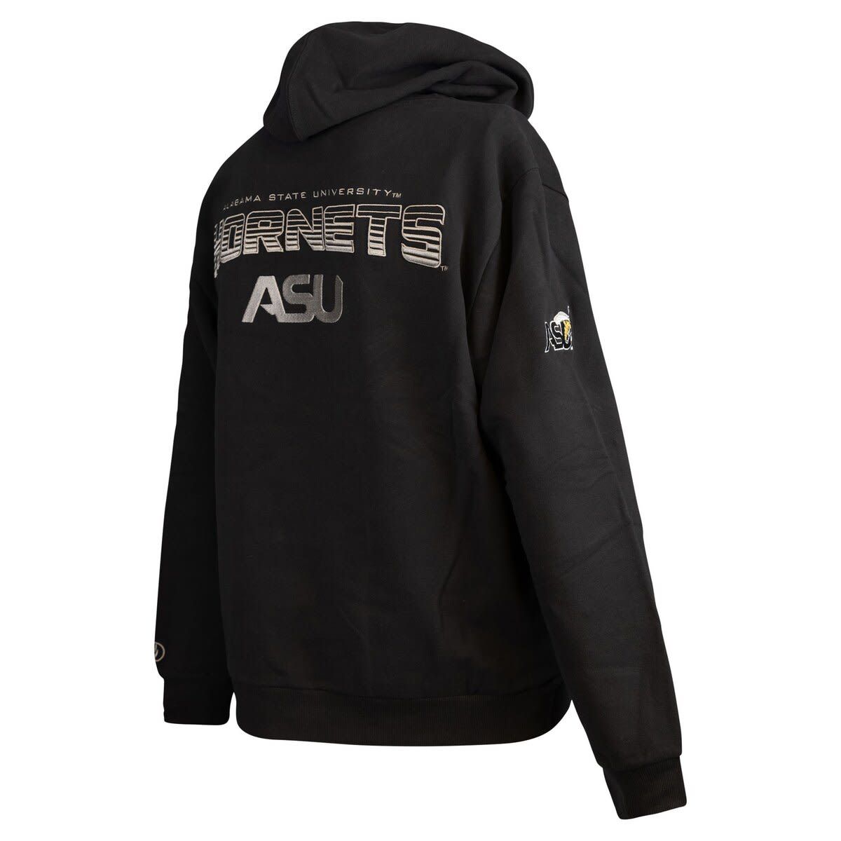 NCAA Alabama State Hornets Puff Print Sliced Pullover Hoodie