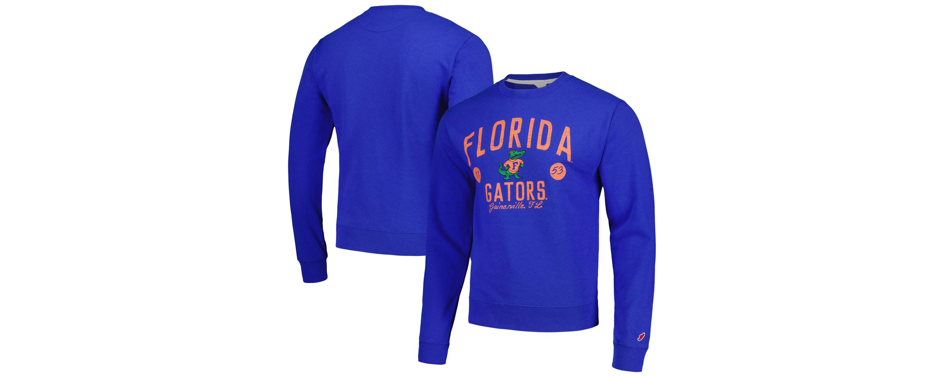 NCAA Florida Gators Bendy Arch Essential Pullover Sweatshirt