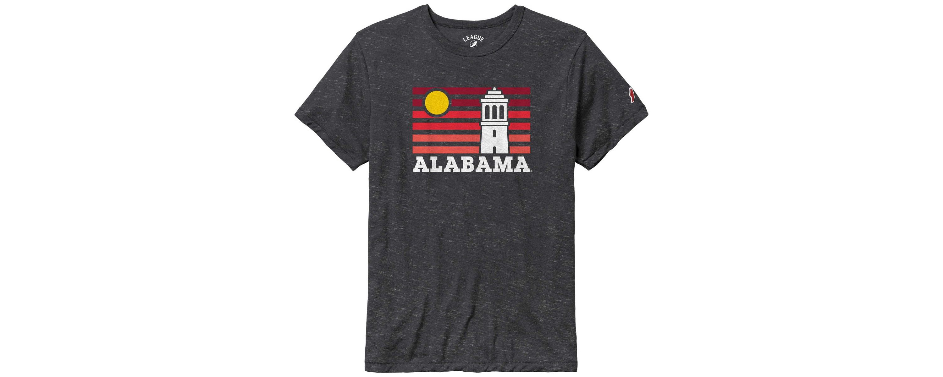 Alabama Crimson Tide NCAA Alabama Tide Hyper Local Victory Falls Tri-Blend T-Shirt