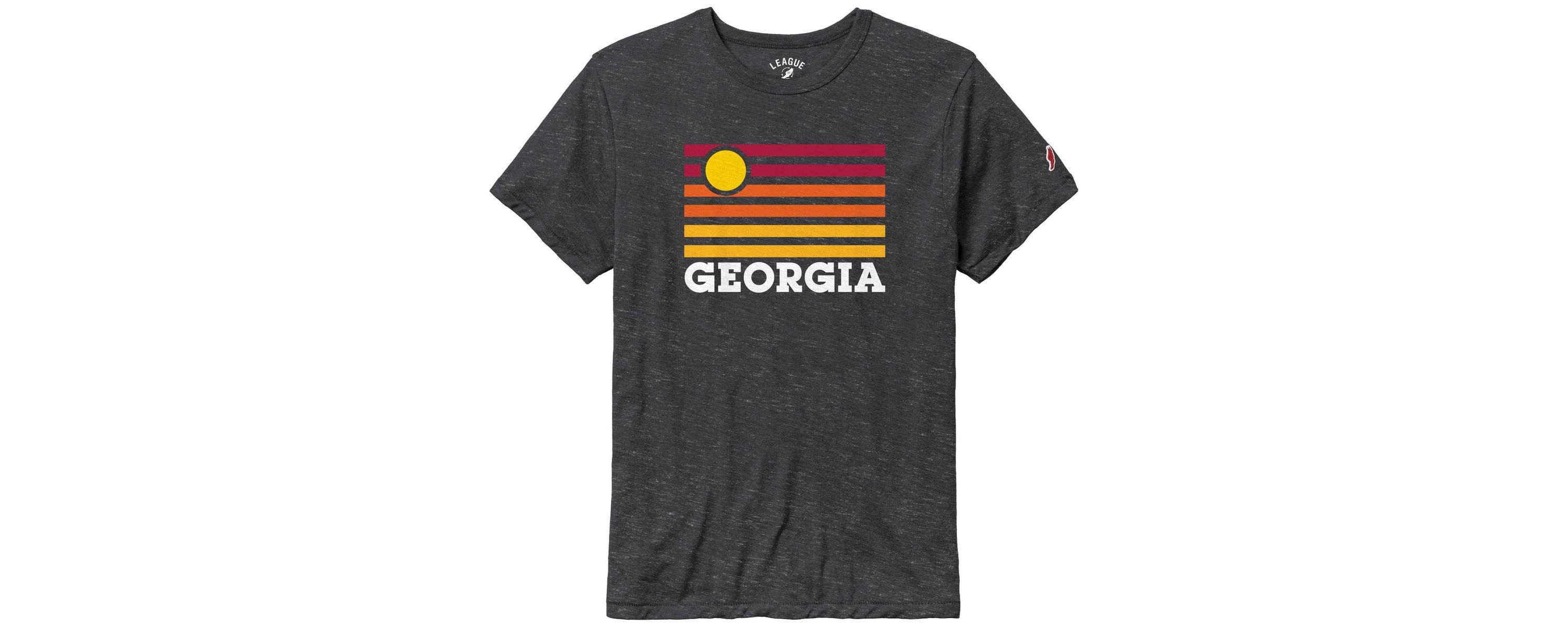 NCAA Georgia Bulldogs Hyper Local Victory Falls Tri-Blend T-Shirt