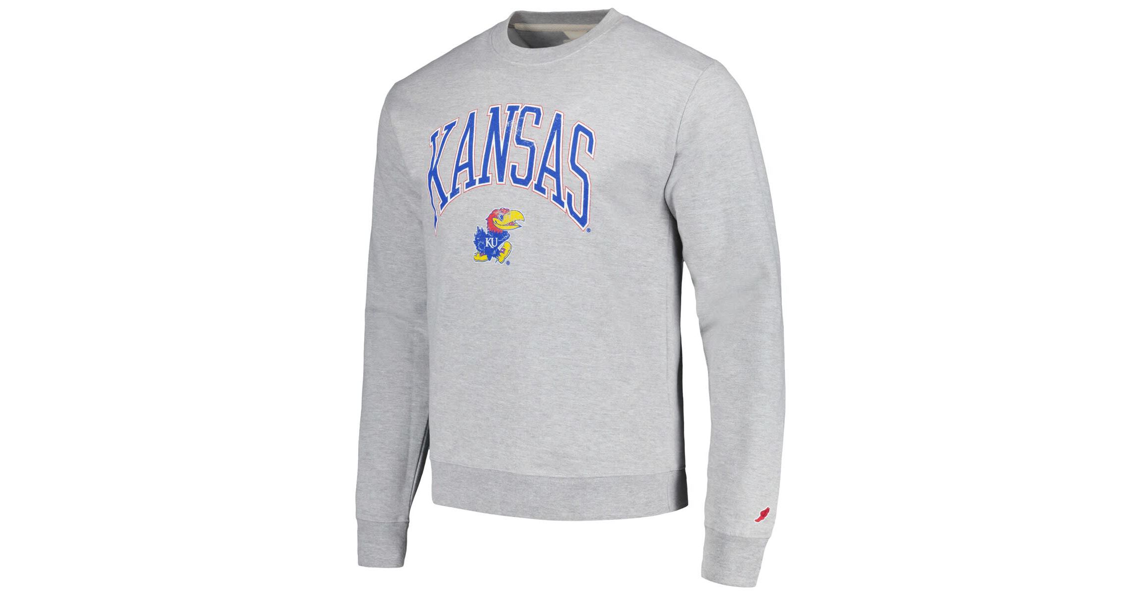 NCAA Kansas Jayhawks Tall Arch Essential Pullover Sweatshirt