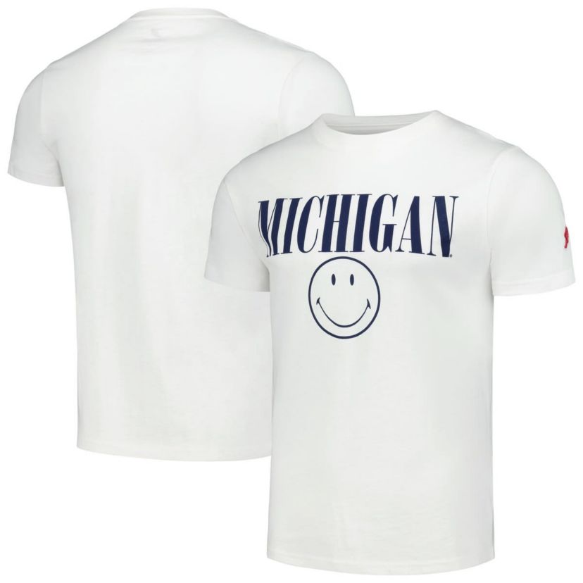NCAA Michigan Wolverines Smiley All American T-Shirt