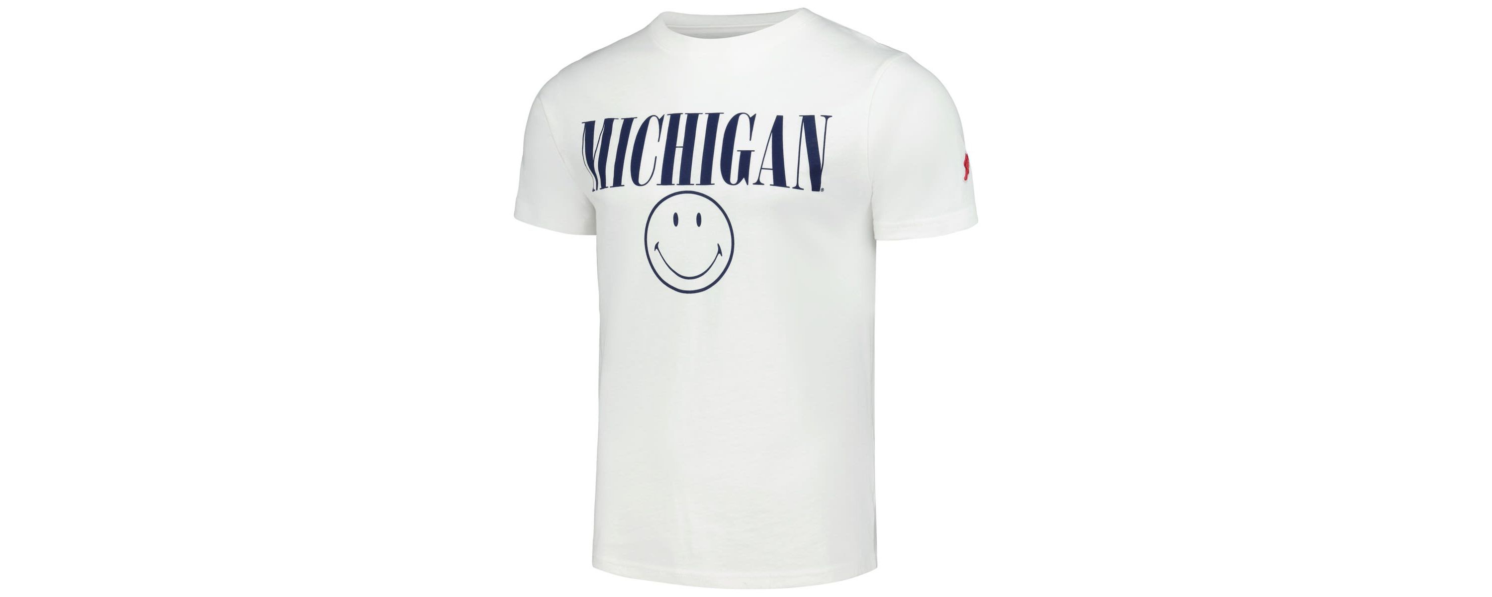 NCAA Michigan Wolverines Smiley All American T-Shirt