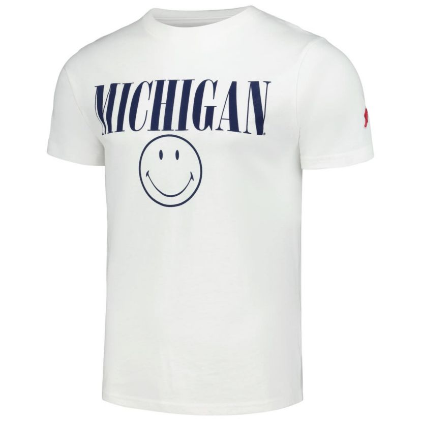 NCAA Michigan Wolverines Smiley All American T-Shirt