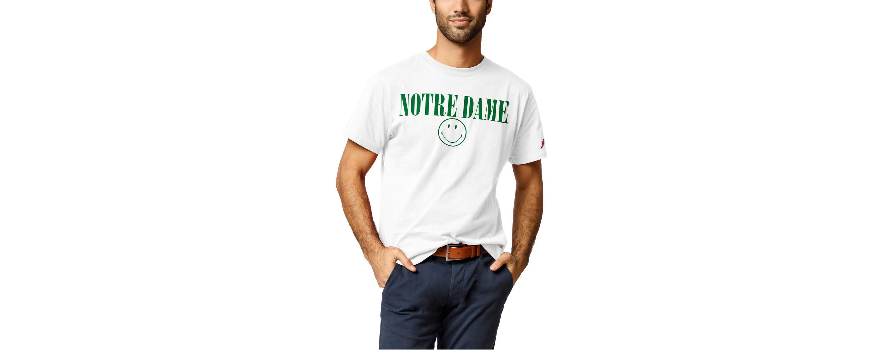 NCAA Notre Dame Fighting Irish Smiley All American T-Shirt