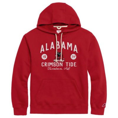League Collegiate Wear Men's Alabama Crimson Tide NCAA Alabama Tide Bendy Arch Essential Pullover Hoodie -  3204155200183994
