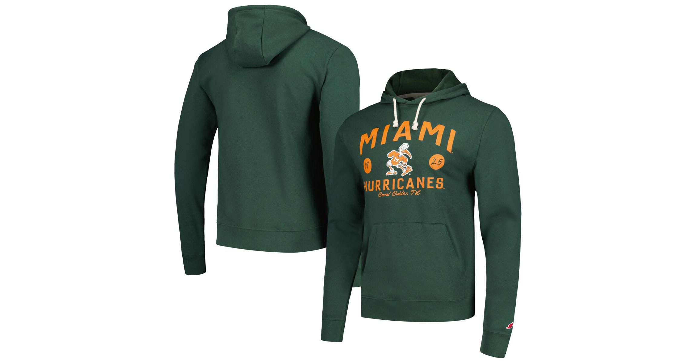 Miami (FL) Hurricanes NCAA Miami Hurricanes Bendy Arch Essential Pullover Hoodie