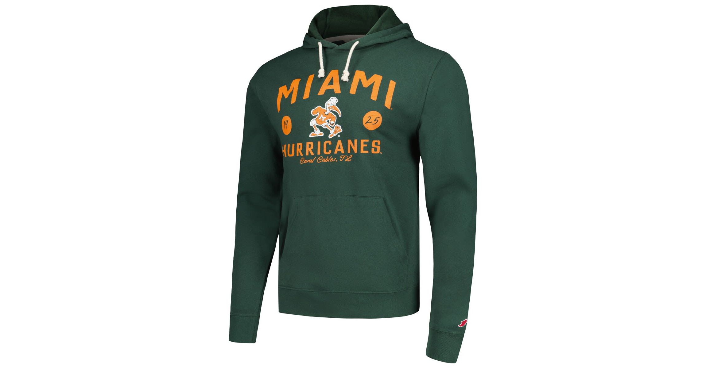 Miami (FL) Hurricanes NCAA Miami Hurricanes Bendy Arch Essential Pullover Hoodie