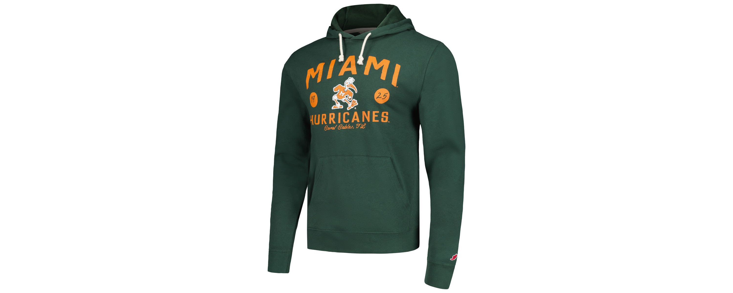 Miami (FL) Hurricanes NCAA Miami Hurricanes Bendy Arch Essential Pullover Hoodie