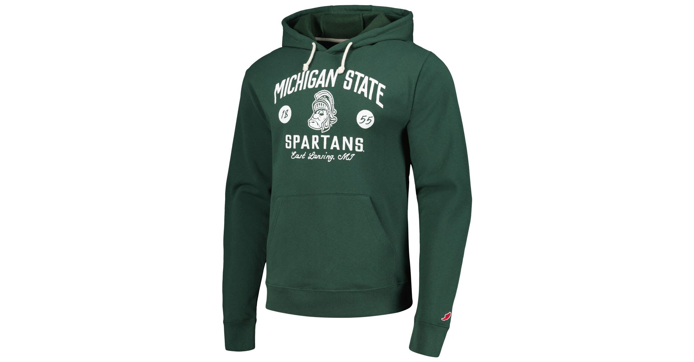 NCAA Michigan State Spartans Bendy Arch Essential Pullover Hoodie