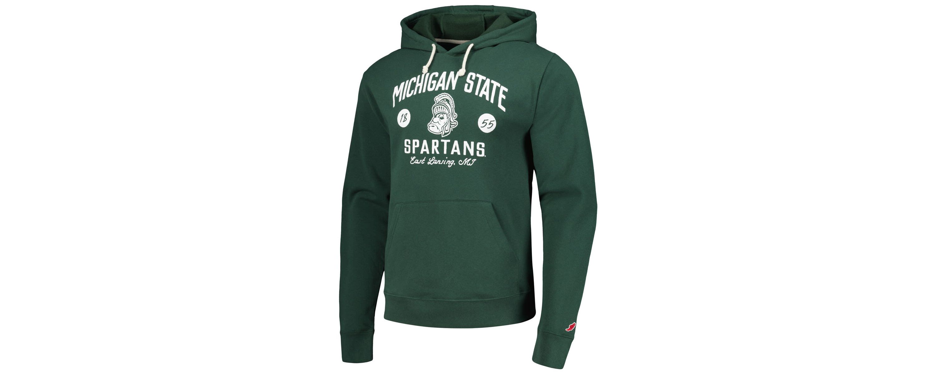 NCAA Michigan State Spartans Bendy Arch Essential Pullover Hoodie