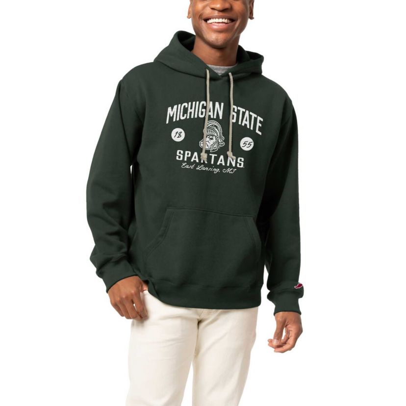 NCAA Michigan State Spartans Bendy Arch Essential Pullover Hoodie