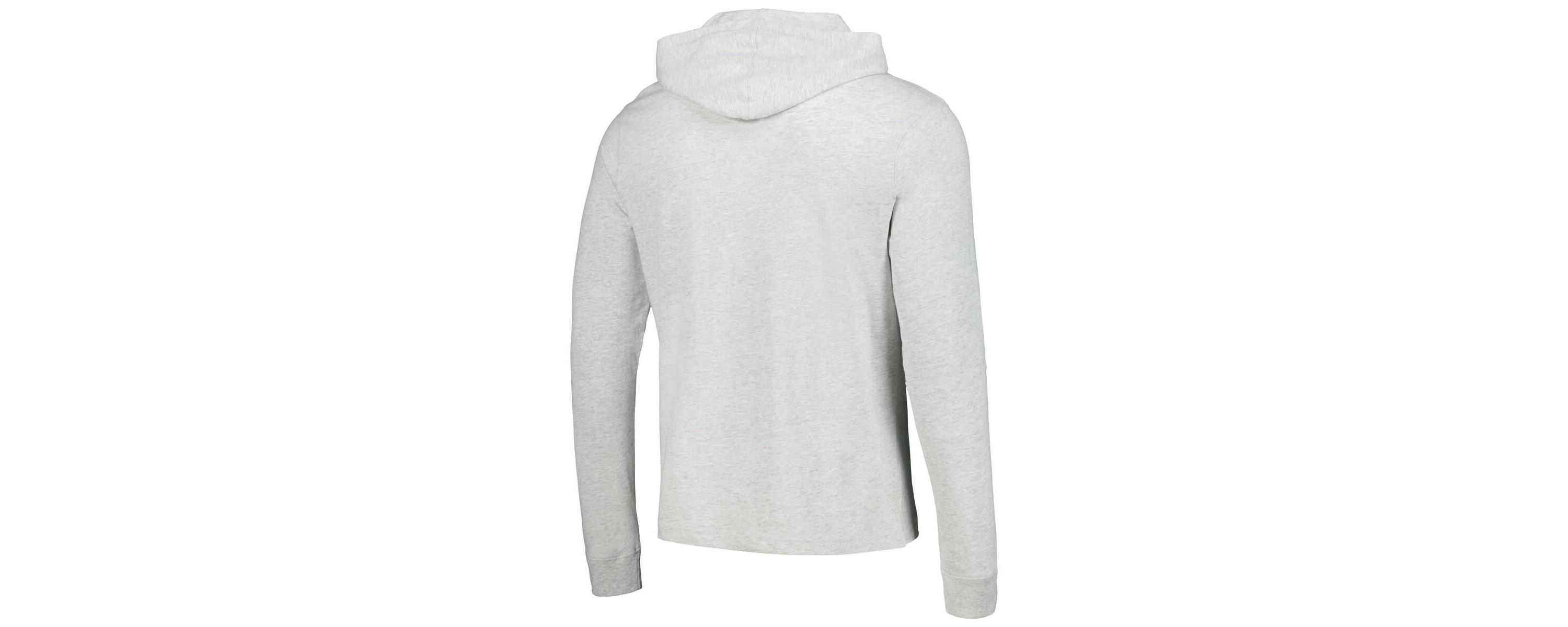 NCAA Wisconsin Badgers Team Stack Tumble Long Sleeve Hooded T-Shirt