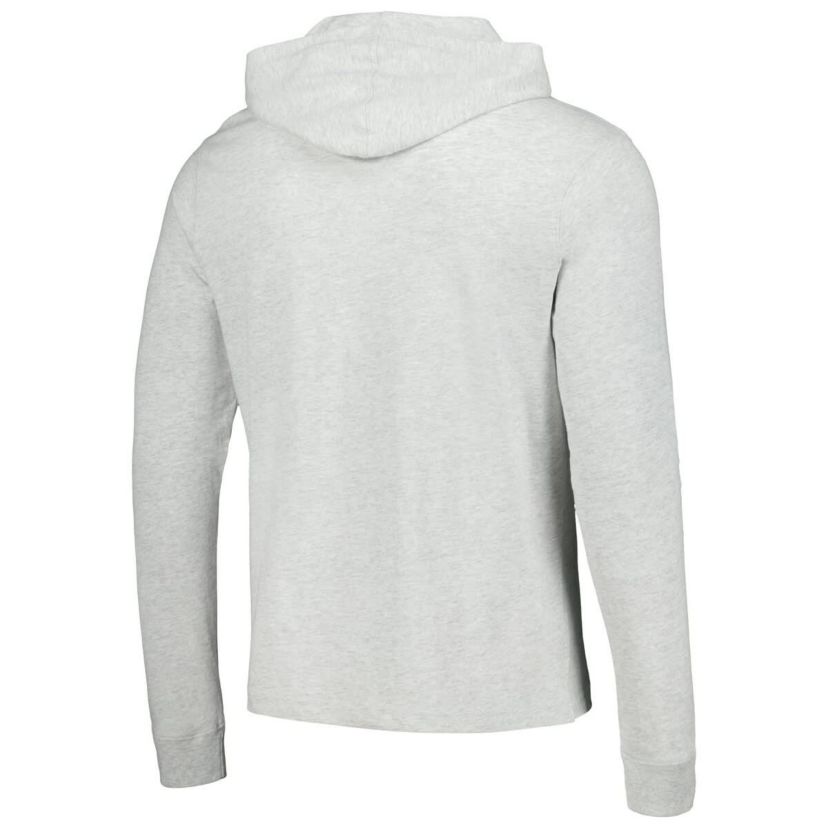 NCAA Wisconsin Badgers Team Stack Tumble Long Sleeve Hooded T-Shirt