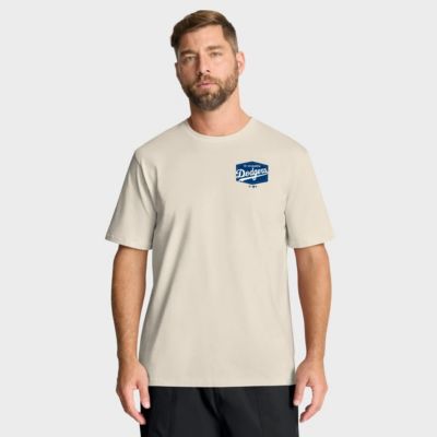 Men's MLB Fanatics Los Angeles Dodgers Local 9x Champs T-Shirt, Tan, 3XL