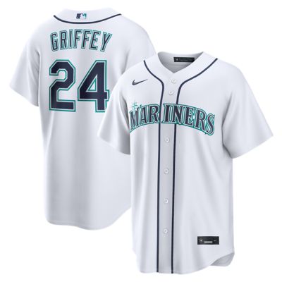 Men's MLB Nike Ken Griffey Jr. Seattle Mariners Home Replica Jersey