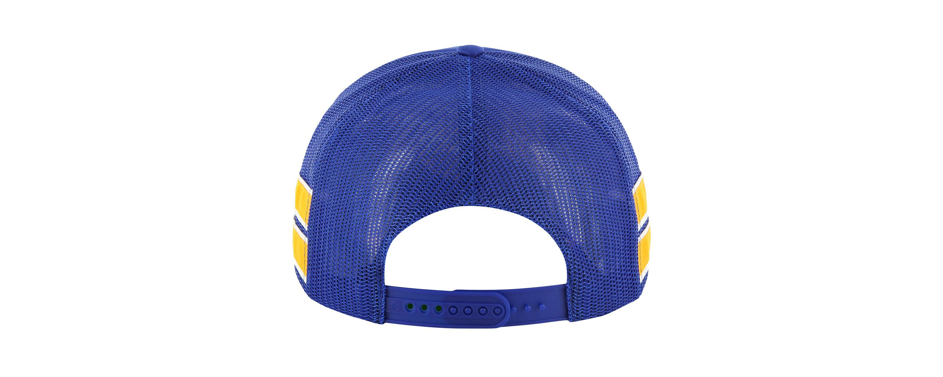 NHL St. Louis Blues Sideband Stripes Trucker Snapback Hat