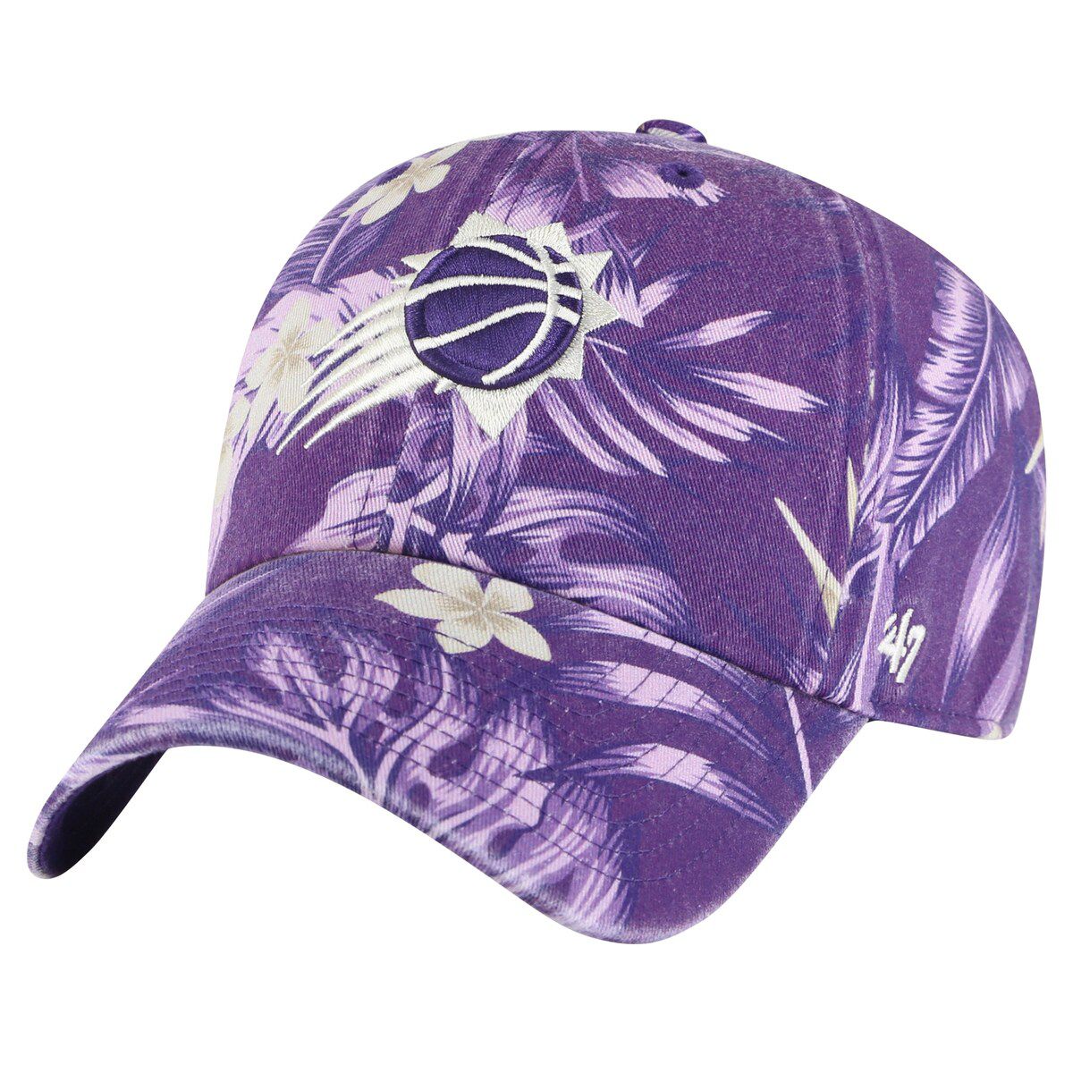NBA Phoenix Suns Tropicalia Floral Clean Up Adjustable Hat