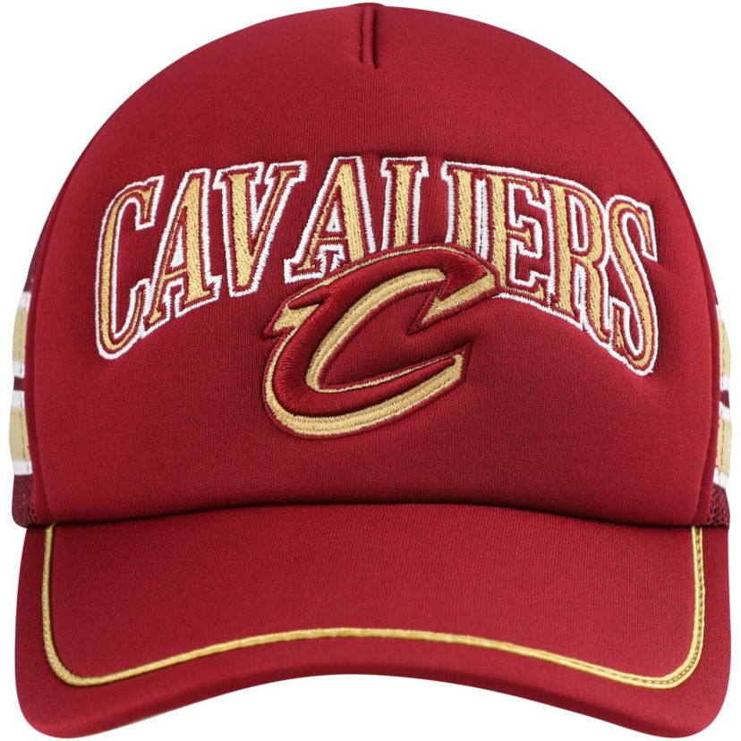NBA Cleveland Cavaliers Sidebrand Stripes Trucker Adjustable Hat