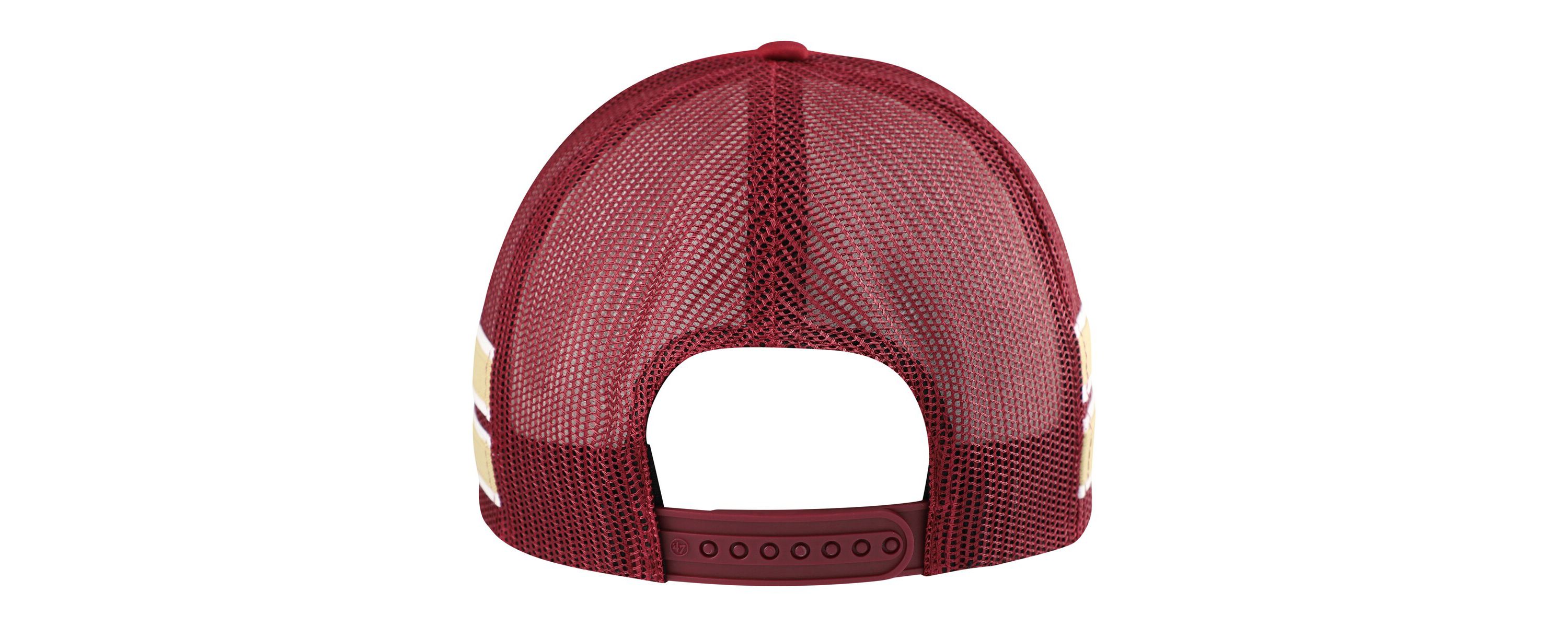 NBA Cleveland Cavaliers Sidebrand Stripes Trucker Adjustable Hat