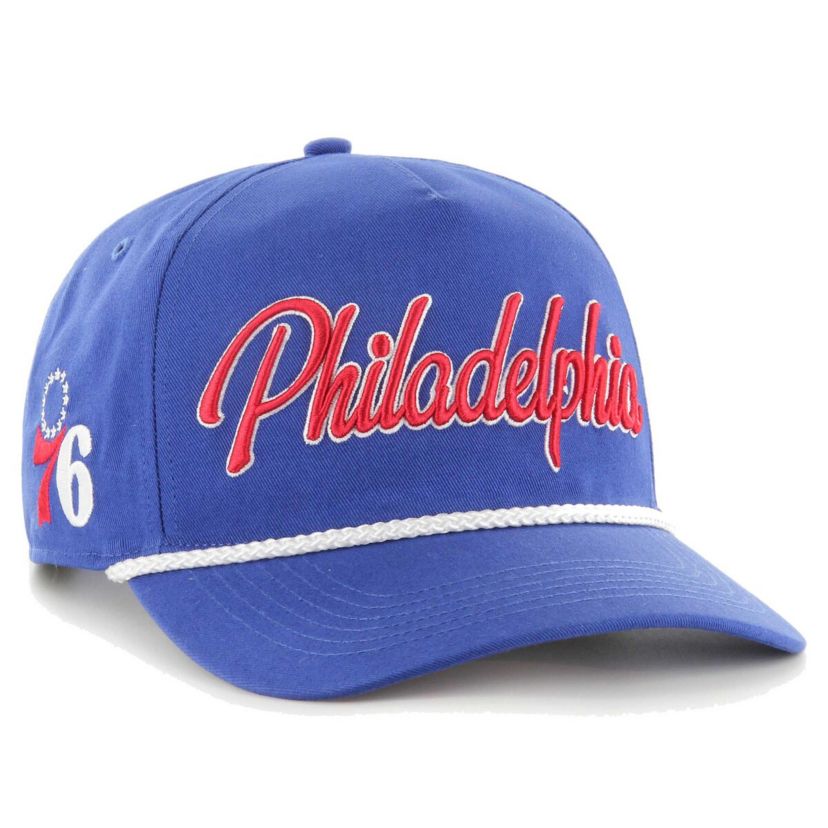 NBA Philadelphia 76ers Overhand Logo Hitch Adjustable Hat