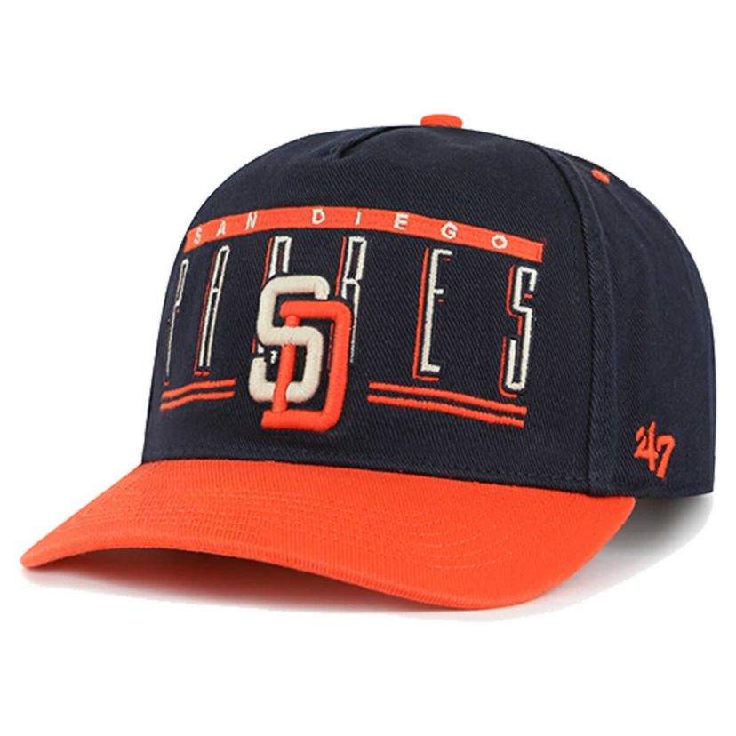 MLB San Diego Padres Double Headed Baseline Hitch Adjustable Hat