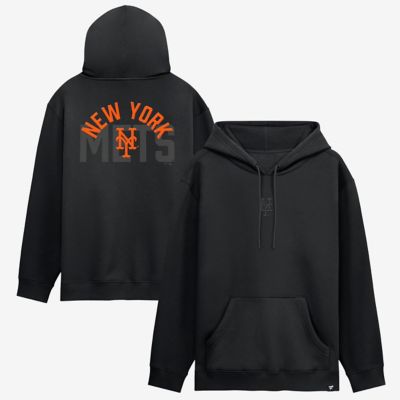 Men's MLB Fanatics New York Mets Out Fleece Hoodie, Black, 3XL