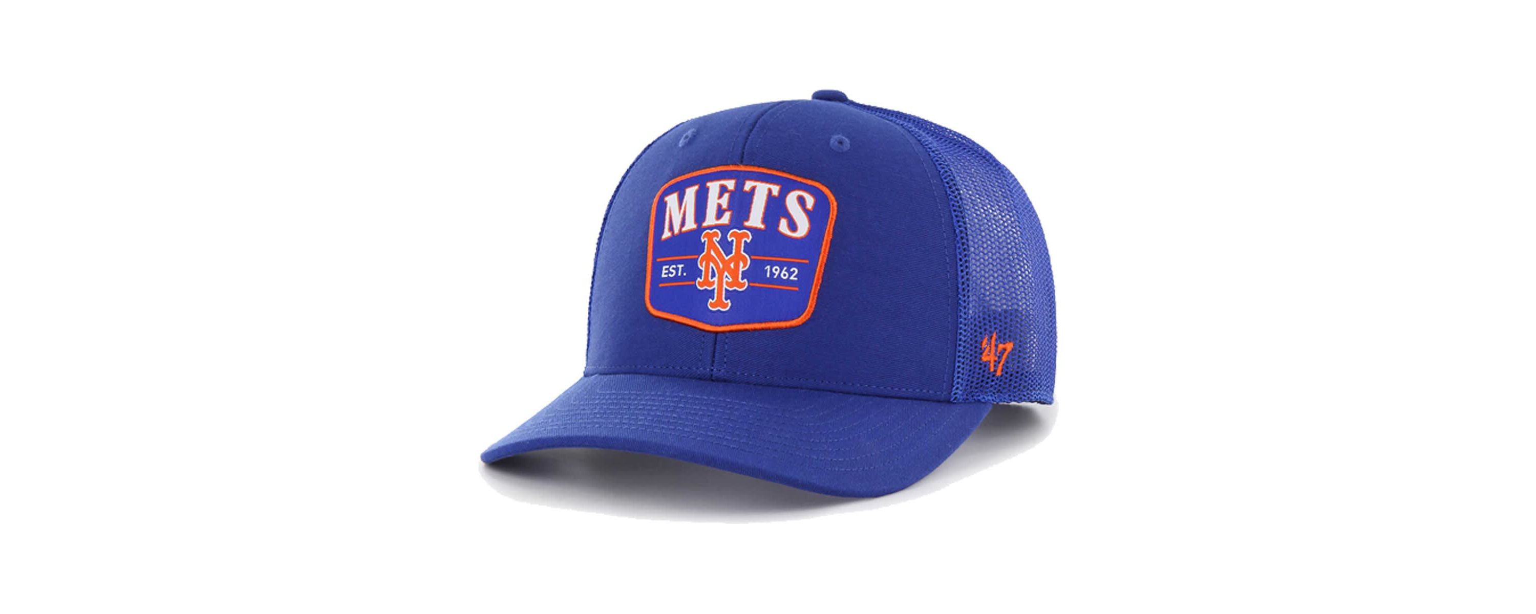 MLB New York Mets Squad Trucker Adjustable Hat