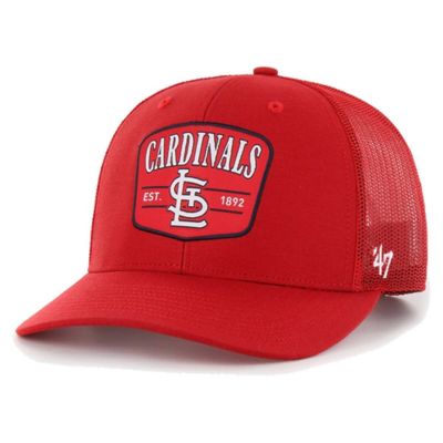 '47 Men's MLB St. Louis Cardinals Squad Trucker Adjustable Hat, Red