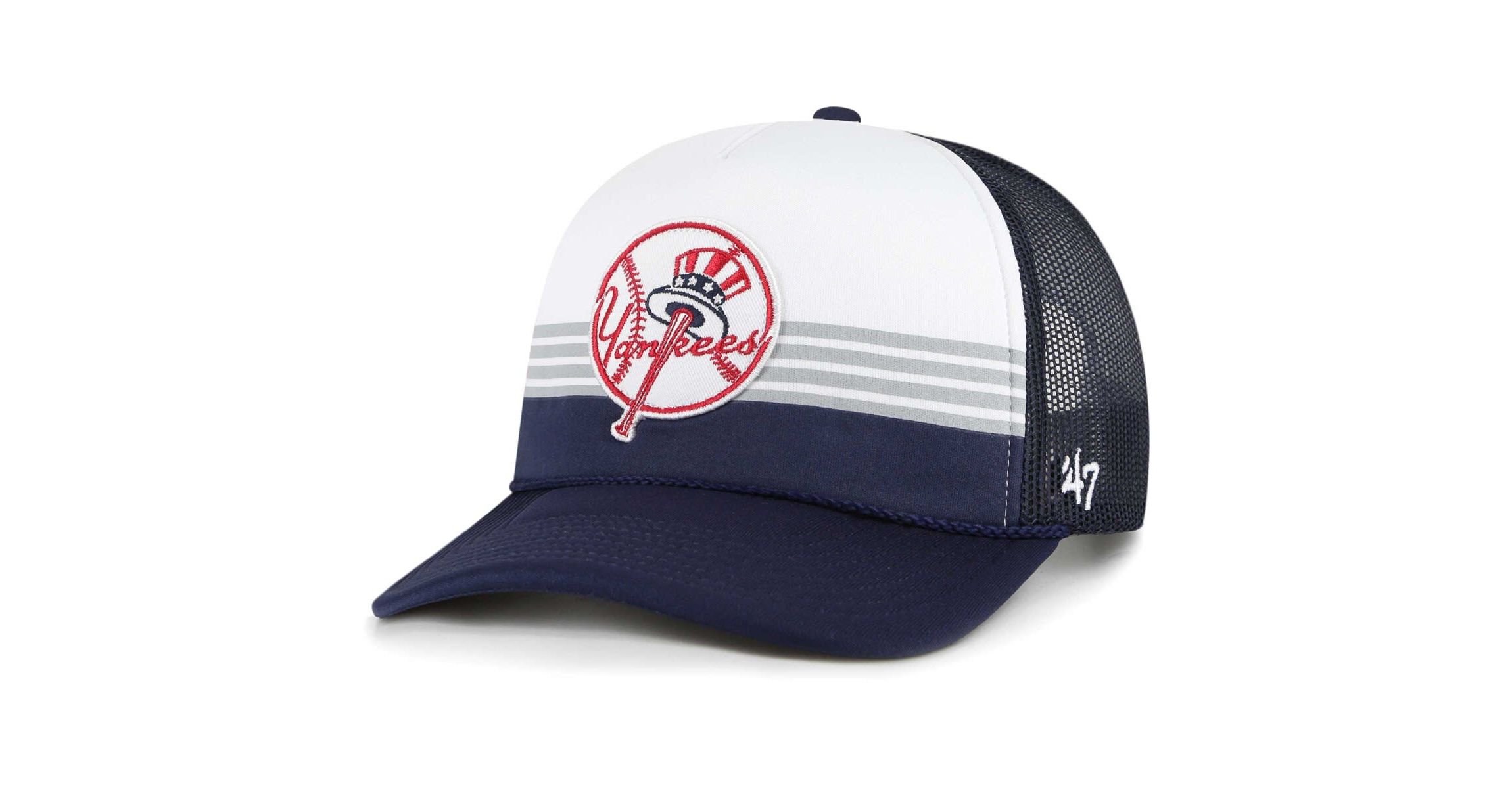 MLB New York Yankees Lift Off Foam Front Mesh Trucker Adjustable Hat