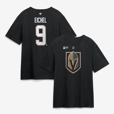 Men's NHL Fanatics Jack Eichel Vegas Golden Knights 2026 Stanley Cup Final Name & Number T-Shirt